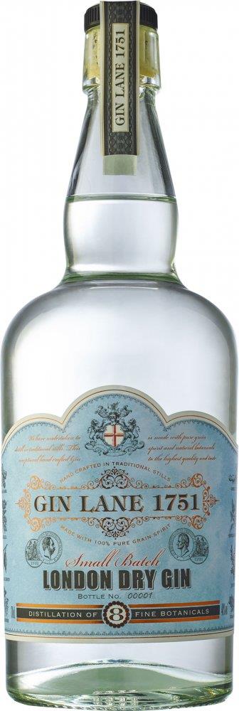 Gin - Gin Lane 1751, London Dry Gin, 0,7 L